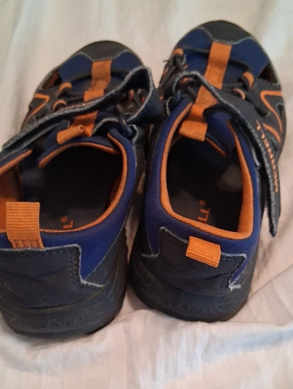 Merrell Kids Size 13M Navy Blue and Orange Active Sandals. Athleisure, Outdoors